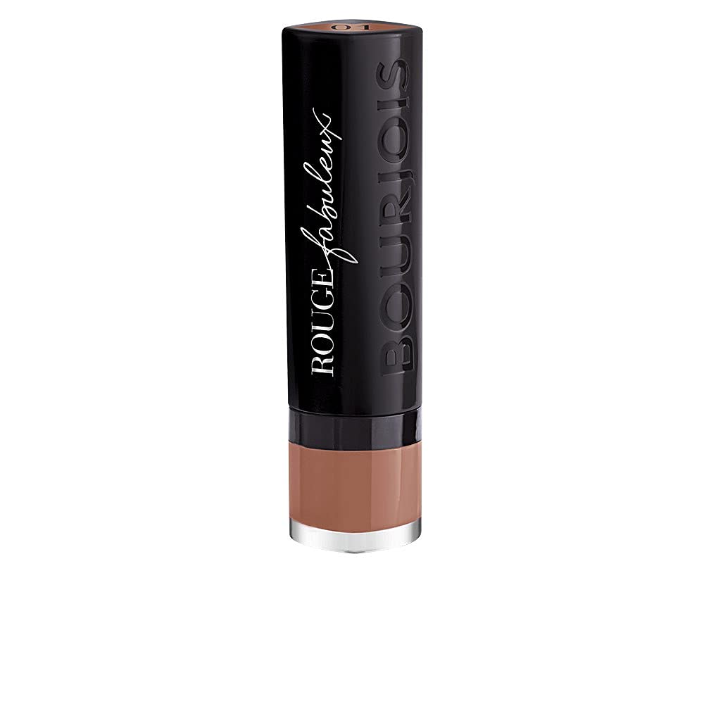 Bourjois Rouge Fabuleux Bullet Lipstick, 001 Abracadabeige, 2.3g