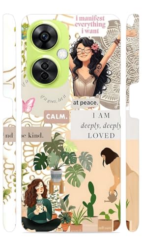 Image of Inspirational Quotes Girls Designer Printed Hard Back Cover for Oneplus Nord CE 3 Lite 5G Attractive and Uniquely Crafted Smartphone Case