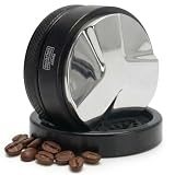 scarlet espresso | Kaffee Distributor »Grande TRE« – Kaffeverteiler für gleichmäßige Verteilung im Siebträger 5–13mm einstellbar – Leveler für präzise Espresso-Zubereitung – Set 58 mm mit Tamperablage