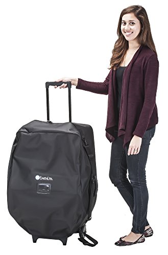 Image of EARTHLITE Portable Massage Chair AVILA II - Premium Folding Spa /Massage /Tattoo Chair incl. Rolling Carry Case