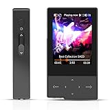 HIDIZS AP60 Ⅱ Portable High Resolution Music Player Hi-Fi Lossless MP3 Player with Bluetooth Hi-Res Digital Audio Player with SD Card Slot (Black)