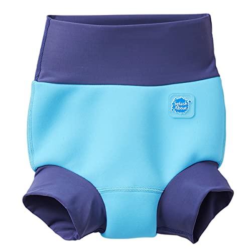 Splash About Happy Nappy pañal de natación reutilizable, Starlight Blue, 0-3 meses