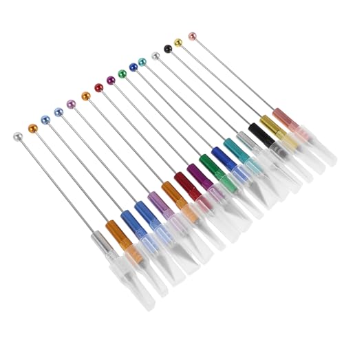 Fournitures de remplacement pour bijoux DIY : 15 tiges perlées en métal Gatuida ergonomiques