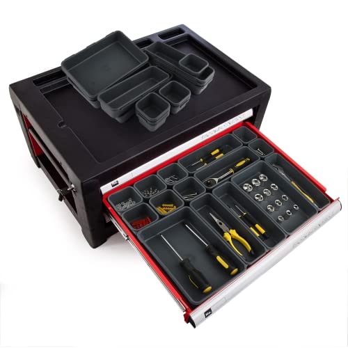 40-Pack Tool Box Organizer, Tool Drawer Organizers For Rolling Tool Drawers, Workbench And Cabinets, Tray Dividers Set For Toolbox Organization And Storage #TOP4