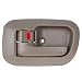 AUTEX 1pc Interior Door Handle (Front Left Side Driver Side) Replacement Compatible with Toyota Sienna 1998 1999 2000 2001 2002 2003 80533, 69278-08010-E0, 6927808010-E0, 6927808010E0