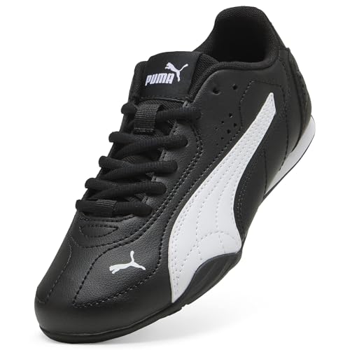 Puma Catch Teenager Sneaker Kinder, Schwarz (Black x Warm White), 38 EU