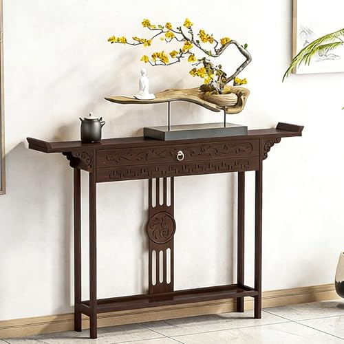 YCYHXJB Mesa de Altar con Almacenamiento