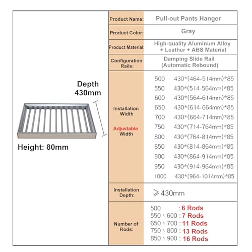 Rangement de placard extensible pour optimiser les petits espaces - 2