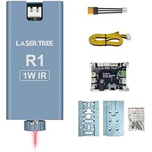 LASER TREE 1064nm Infrared Laser Module, 1W 1000mW Output Power Laser Engraving Module for Engraving on Metal, Acrylic, Plastic - Ideal for Jewelry, Gift Making, Class4