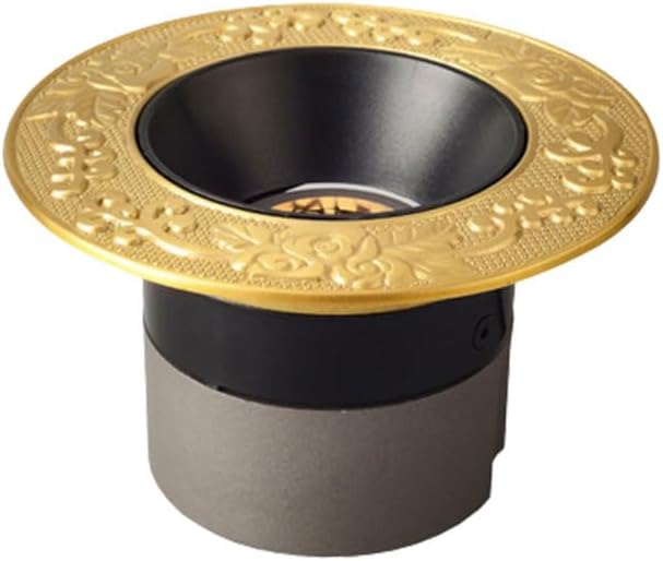 Recessed Anti-Glare LED Downlight - All Copper Eyeball Retrofit Spotlight,3 Color Temperature Selectable 3000K/4000K/6000K, Round LED Ceiling Light, 90 CRI