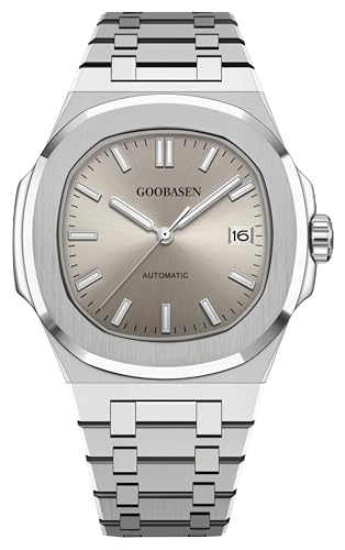 Image of Mens Classic Square Quartz Watches Imitation Mechanical Watches