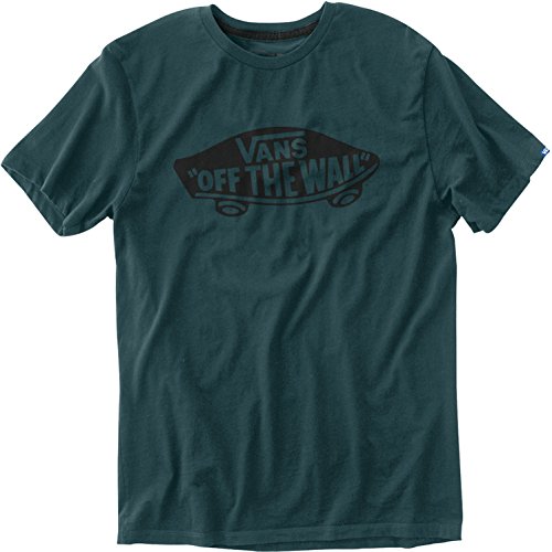 Vans OTW-Camiseta para Hombre, Color Blanco, M, Hombre, T-Shirt OTW, Verde (Atlantic Deep/B), Medium