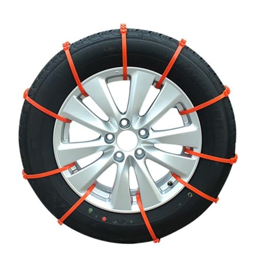 ESZXGVFK Auto Schneeketten für BMW iX3 Electrique G08 2021-2025,Winter Reifenketten Notfallzugketten Notfall-Anti-Rutsch-Gürtel Einstellbare Zubehör