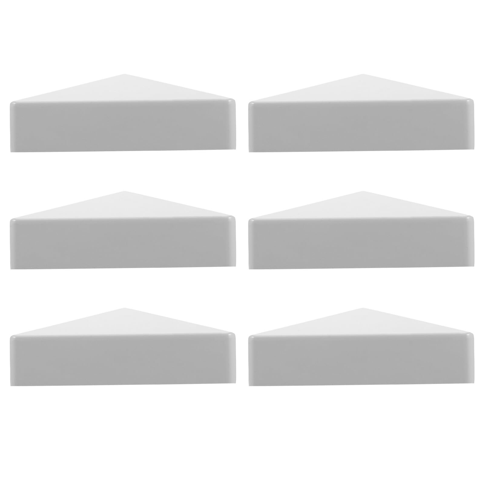Capuchons de poteaux carrés PVC gris 10,5x10,5 cm pour protection clôture