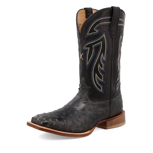 Image of Twisted X Men's Ruff Stock Western Boot Broad Square Toe - Mrs0067