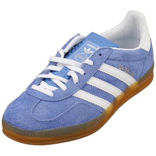 Image of adidas Womens Gazelle Indoor Lace Up Sneakers Shoes Casual - Black