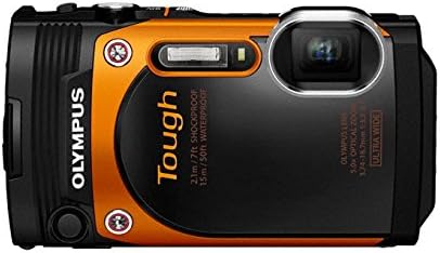 Olympus TG-860 Tough Waterproof Digital Camera with 3-Inch LCD (Orange)