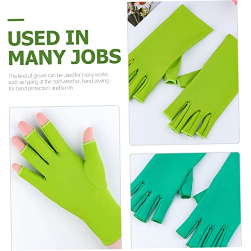 Gants couture COHEALI à doigts ouverts pour protection et précision - 7
