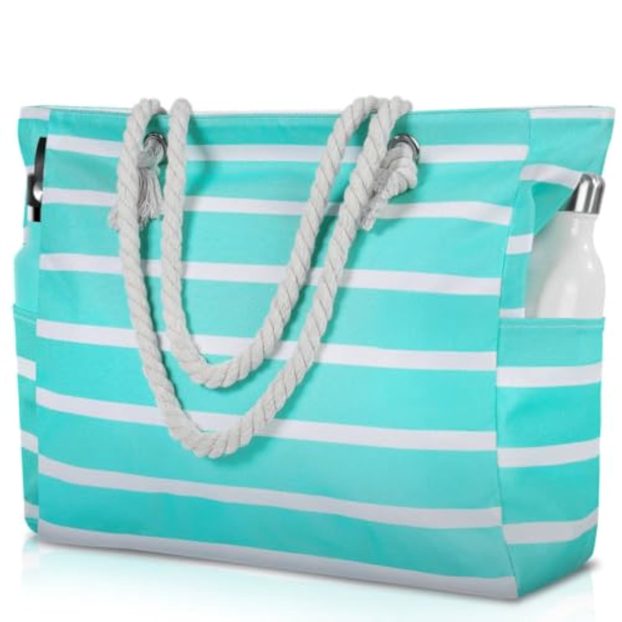 Waterproof Large Beach Tote Bag for Women, Summer Essentials