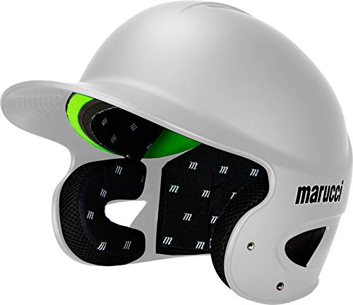 Marucci DuraSpeed Baseball Helmet, NOCSAE Certified, White, Large