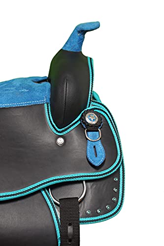 Selle de cheval Western SS19 ensemble complet de haute résistance aux finitions soignées - 5