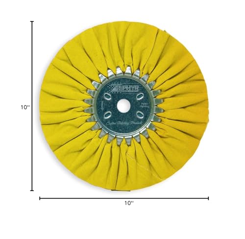 Image of Zephyr Polishing Wheel AWY 58-10MT Yellow Airway Mill Treat