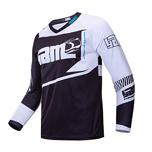 Herren Radtrikot Kurzarm Mountainbike Shirt MTB Bike Shorts Atem Schnelltrocknend