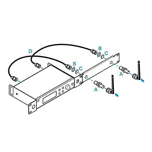 GA 2 XSW 2 / XSW Front Antenna Cables - vue 3