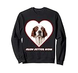 red and white irish setter dog mom felpa