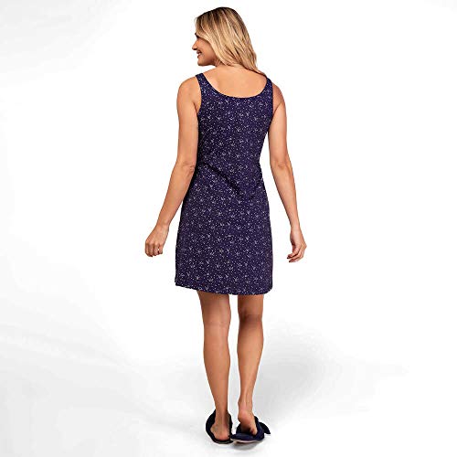 Camisola Regata com Abertura Maternidade Feminino Algodão Mensageiro dos Sonhos Estampa Estrelinha T