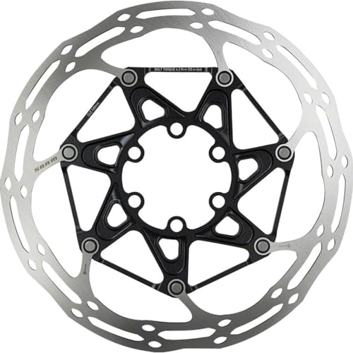 Sram Unisex Adult Rotor Centerline Brake Disc, Black, Diameter 140mm