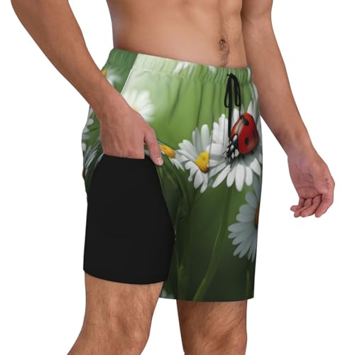 Bañador transpirable para hombre con forro de malla cómodo 3