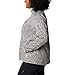 Columbia Women's Sweater Weather Full Zip, Chalk Heather, Large