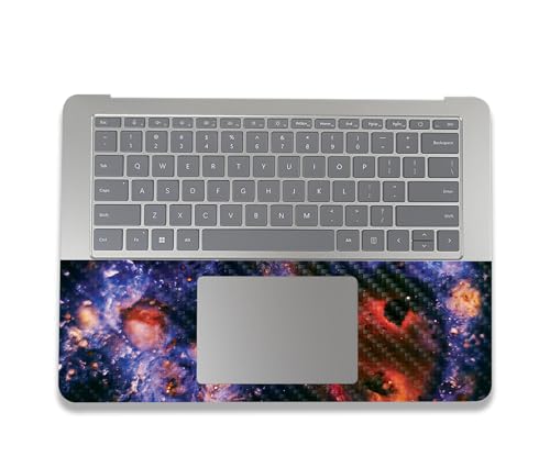 Image of MightySkins Carbon Fiber Skin Compatible with Microsoft Surface Laptop Studio 2 (2023) Full Wrap Kit - Andromeda | Protective, Durable Textured Carbon Fiber Finish | Easy to Apply | Made in The USA