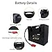 CPZZ 24V Electric Wheelchair Battery 12Ah Wheelchair Rechargeable Batteries with 2A Charger and Anderson Plug,24v 12ah Battery