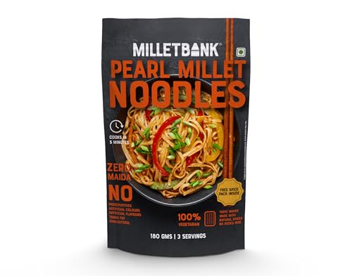 Image of No Maida Foxtail Millet Hakka Noodles Pack of 2