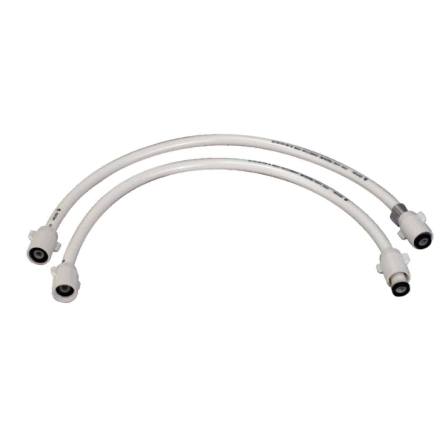 CENTURY Connection Pipe 24 Inches | Kitchen & Bathroom Accessories | Suitable for Geyser/Wash Basin/Hand Shower | Hot and Cold Tap Connector Pipe | PTMT Connection Pipe Set of 2 (White) CAL-096 (B0CL75Y183) Amazon Price History, Amazon Price Tracker
