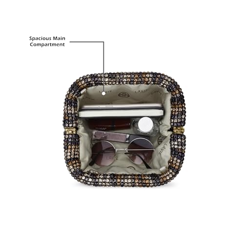 Image of Lavie Luxe Women's Frame Cross Body Sling Bag | Ladies Purse Handbag | Gift for Women