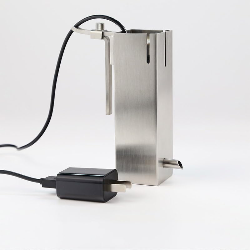 304 Stainless Steel Surface Skimmer Electric Oil Film Processor Built-in Filter Aquarium Equipment Glass Tank Landscaping