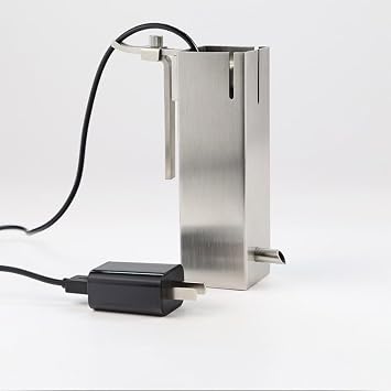 304 Stainless Steel Surface Skimmer Electric Oil Film Processor Built-in Filter Aquarium Equipment Glass Tank Landscaping