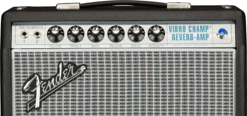 Fender 68 Custom Vibro Champ Reverb Guitar Amplifier, with 2-Year Warranty by Fender - Image 2
