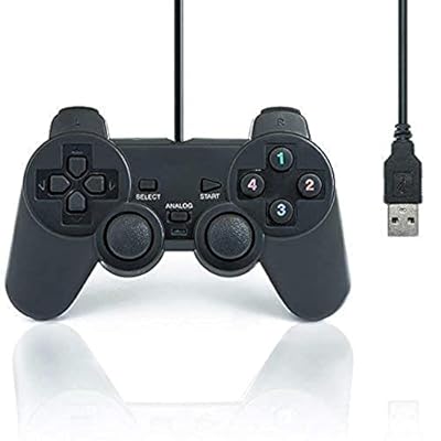 QUMOX Doble Vibración USB Joystick del regulador del juego para PC | Ya disponible en tu tienda friki favorita! En mundofriki.es!