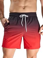 【High-Quality Farbic】Arcweg men's board shorts are made from high-quality polyester. This fabric is not only tough and wear-resistant but also features quick-drying capabilities. Swim shorts are ultra-lightweight, adding to your comfort. 【Secure Stor...