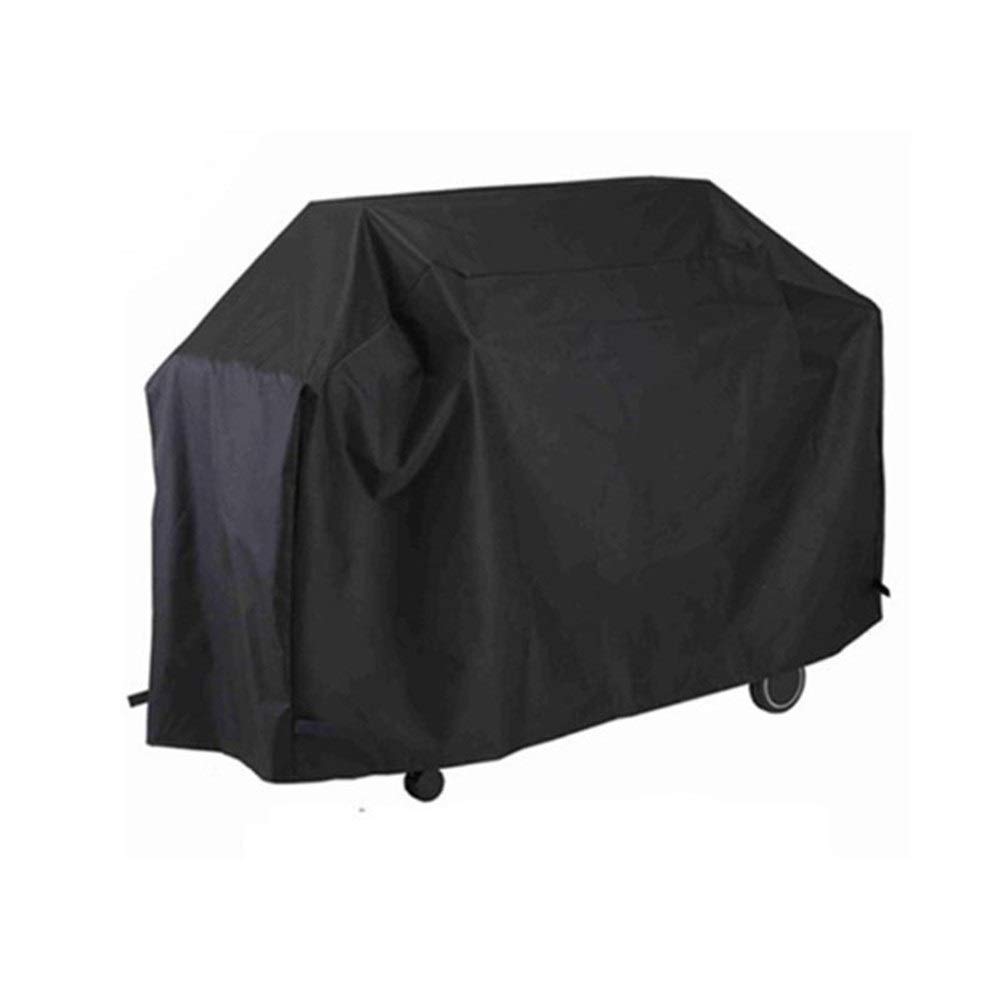 Nero impermeabile di copertura barbecue Duty Accessori grande griglia copertura della pioggia Barbacoa antipolvere della pioggia del gas di copertura del carbone di legna Barbeque Copertura Barbecue