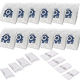 Filtros de repuesto para bolsas de aspiradora Miele 10408410, 10455000, 9922750, 9917730, 10123210.