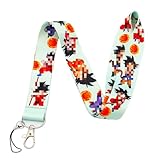 G-Ahora New Anime Lanyard Keychain Dragon ID Bage Holder-1