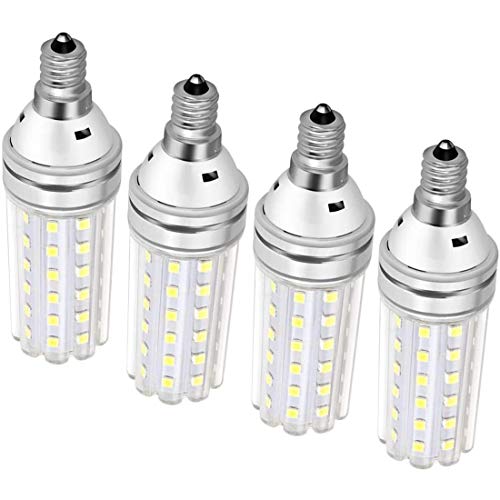 Ampoules LED maïs E12 E14 éclairage puissant 1500 lumens sans clignotement