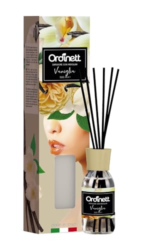 Ordinett Difusor Perfume de Ambiente con Midollini – Talco – Aroma Intenso y Duradero, 500 ml