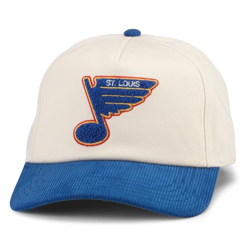 Image of AMERICAN NEEDLE National Hockey League Officially Licensed NHL Burnett Adjustable Snapback Baseball Hat