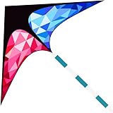 Delta Kite Children Breeze Flying Adult Adults Beginners Easy Flying Suitable for Beach Travel Park